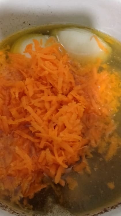 холодец - добавляем морковь 