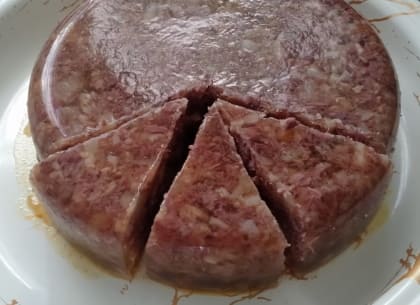 холодец похожий на торт